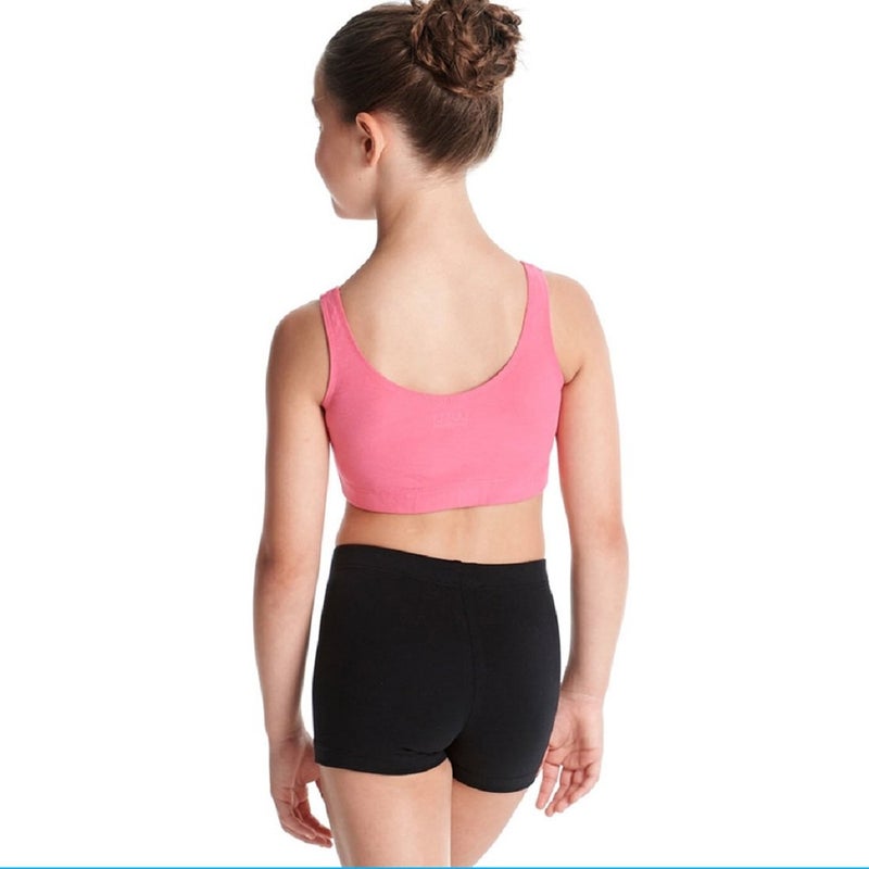 FreeNFond Girls Dance Shorts for Sports, Play Or Under Skirts, Pack of 6 Black - Image 2